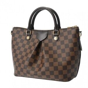 Louis Vuitton Sienna Ebene Bag Brown Damier Shoulder